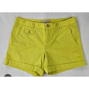 Banana Řepublic Factory High Waisted Stitched Rolled Cuff Chino Shorts